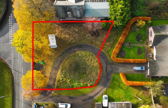 Plot for sale in photo